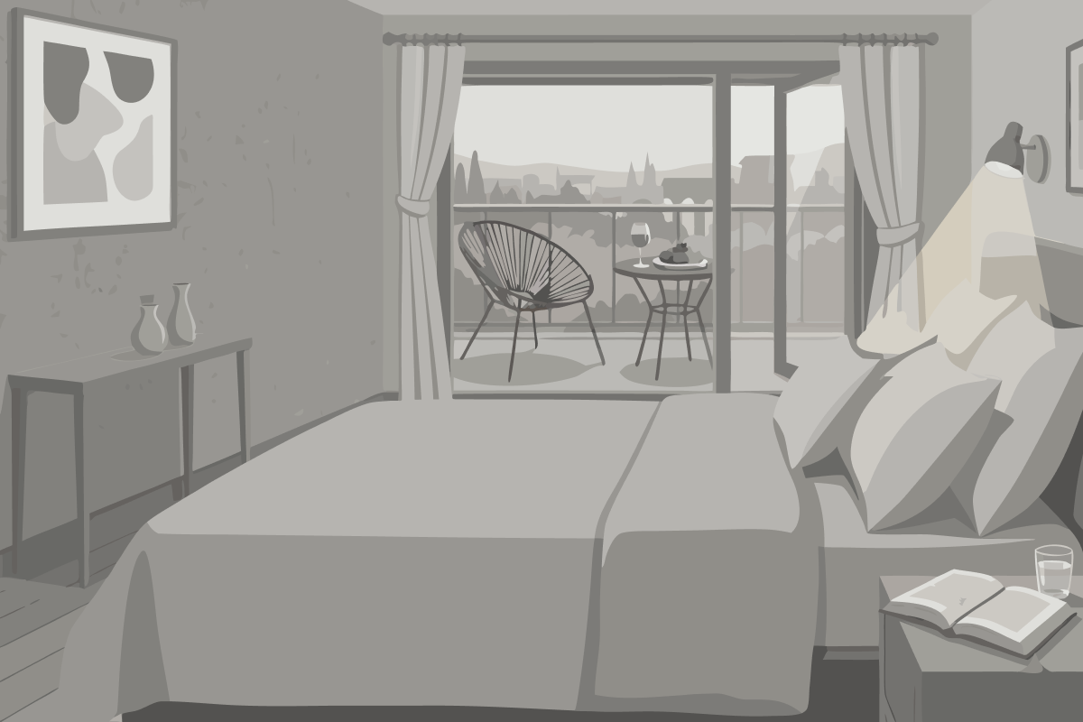 Suite mit Whirlpool